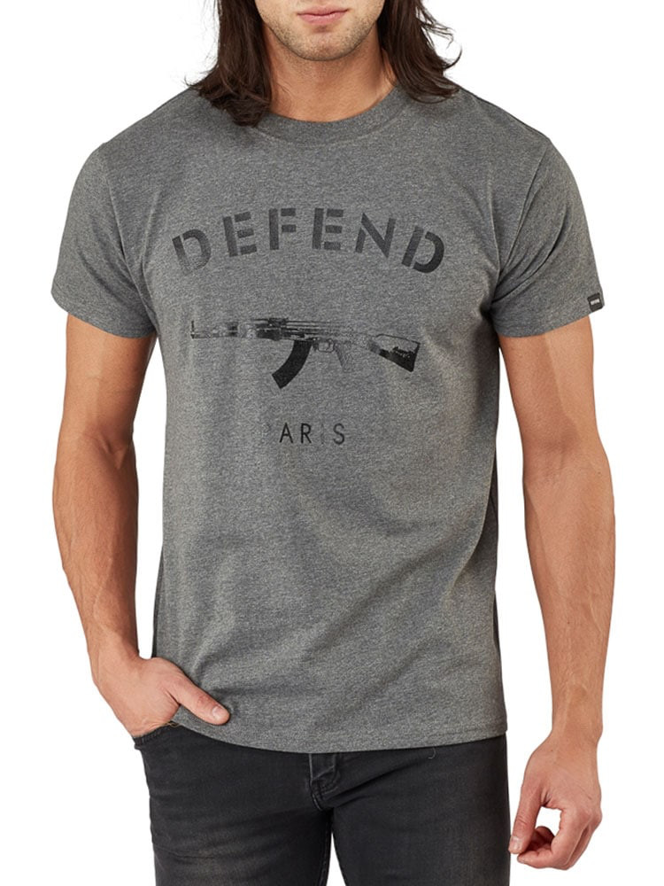 Paris Tee Heather Grey
