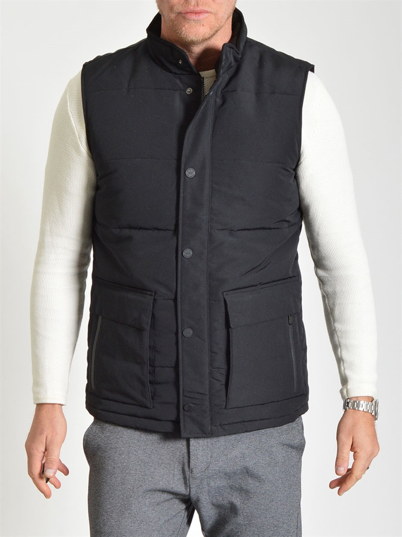 Carlo Waistcoat Black