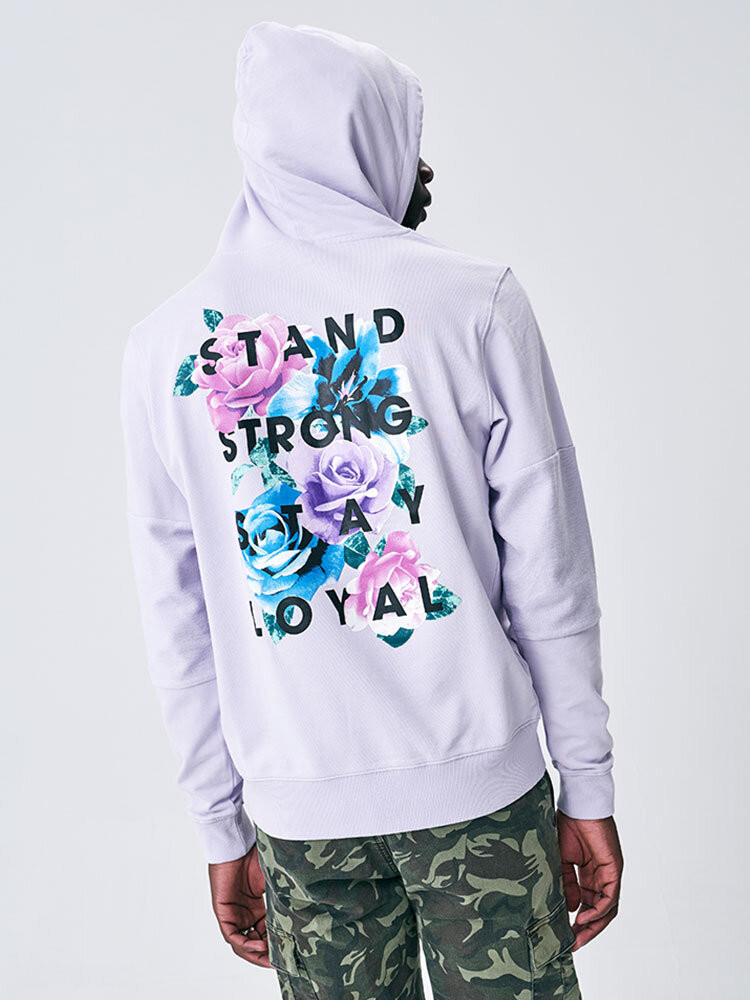 Stand Strong Hoody Pale Lilac
