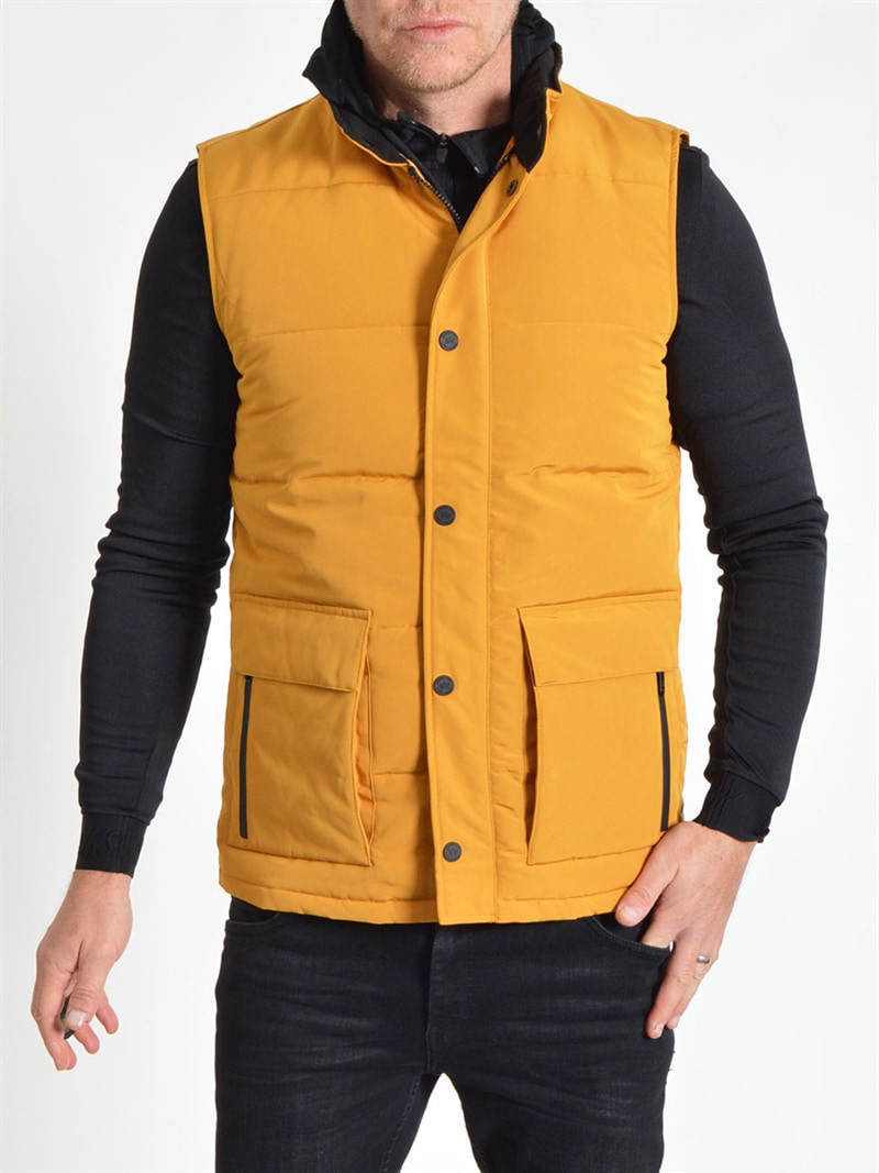 Carlo Waistcoat Dark Mustard