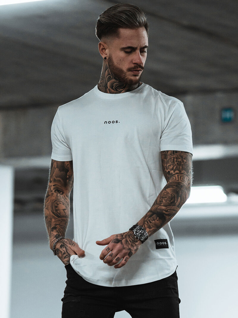 Sports Scoop Tee White