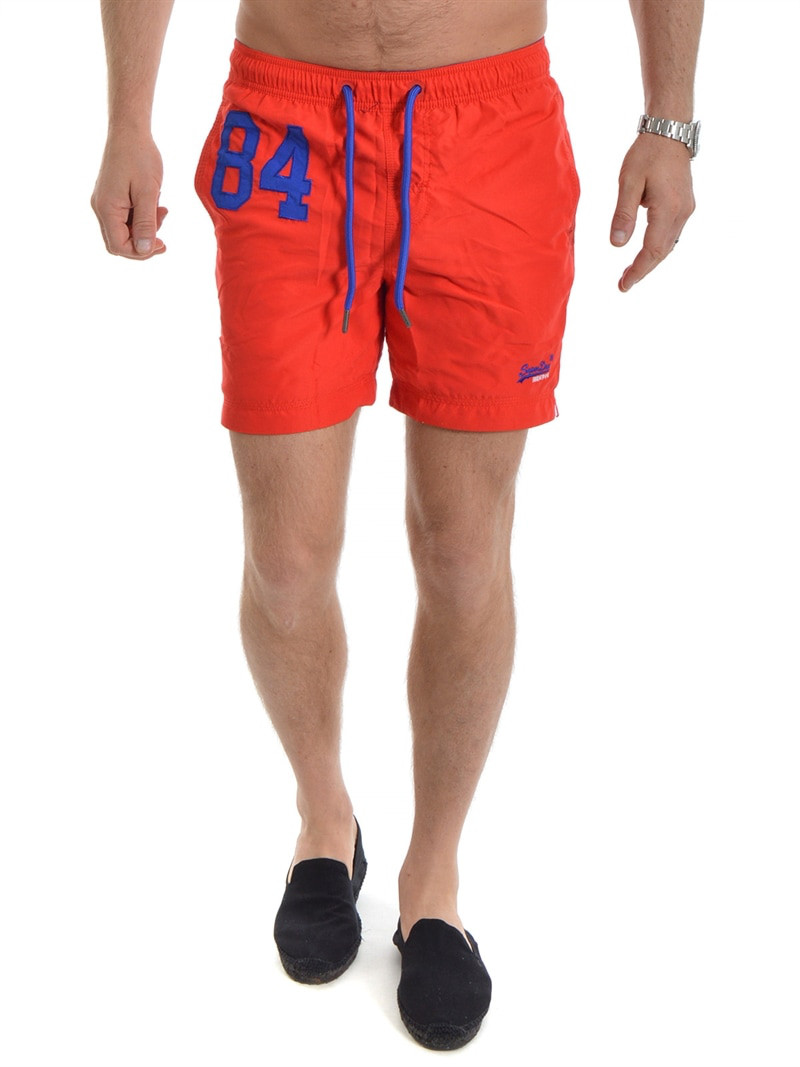 Water Polo Swim Short Yacht Club Red