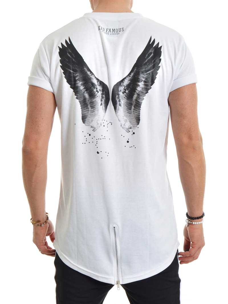 Bad Angel Tee White