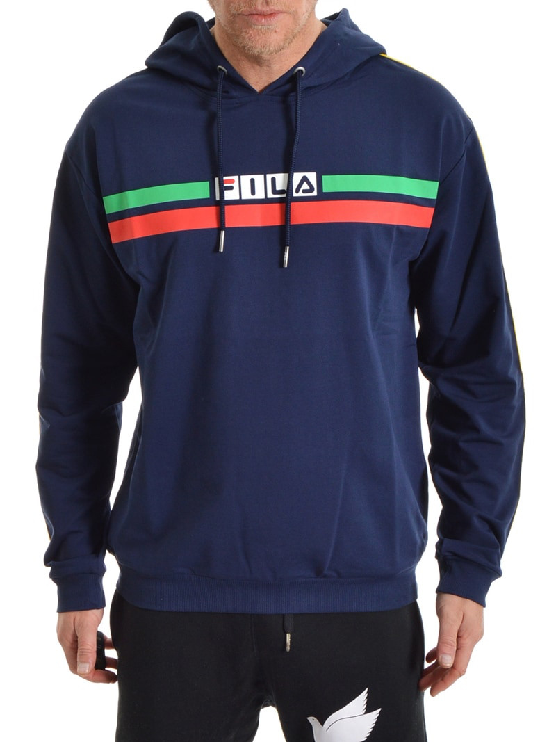 Ryan Hooded Sweat Peacoat Navy
