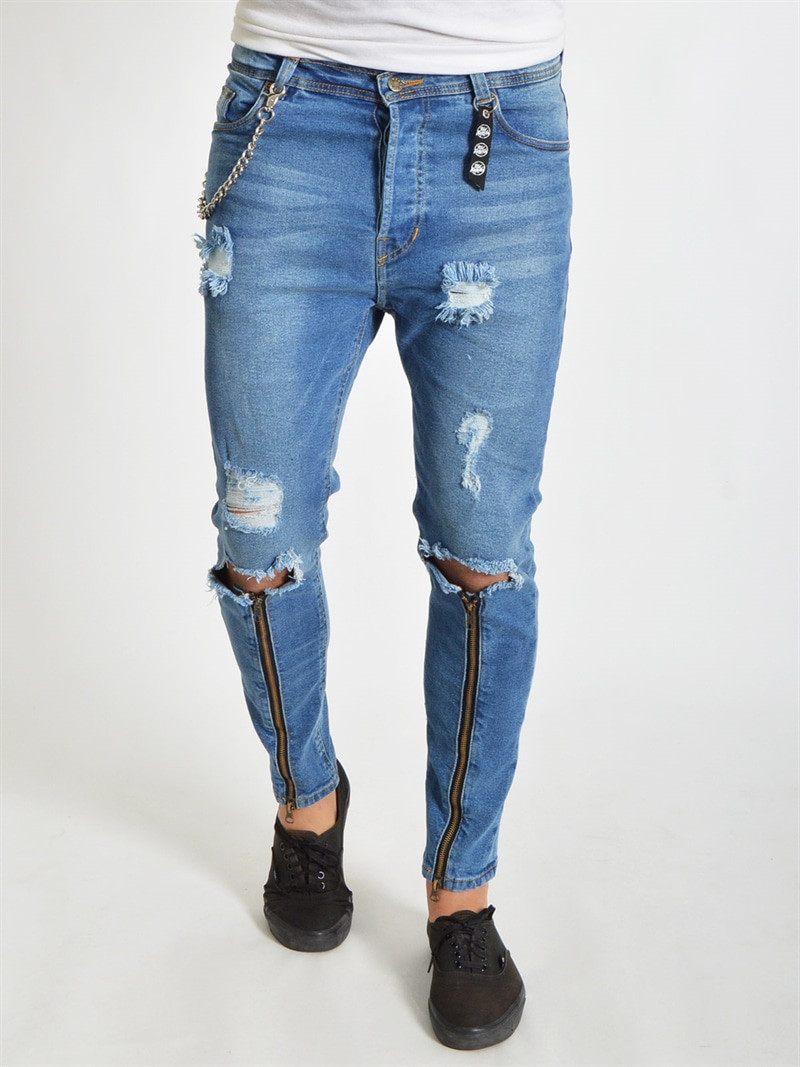 Org Zipper Light Blue