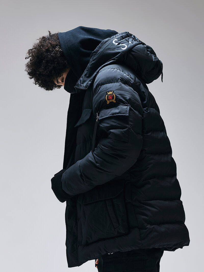 Black Parka Coat