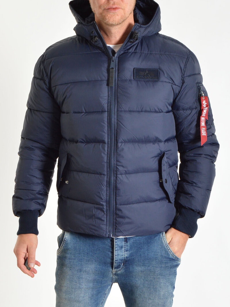 Hooded Puffer Alpha FD Rep Blue