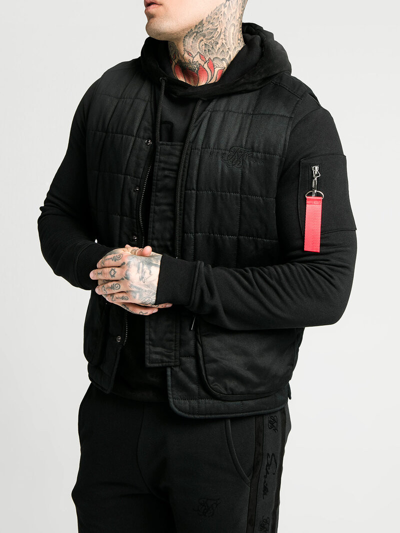 Farmers Gilet Black