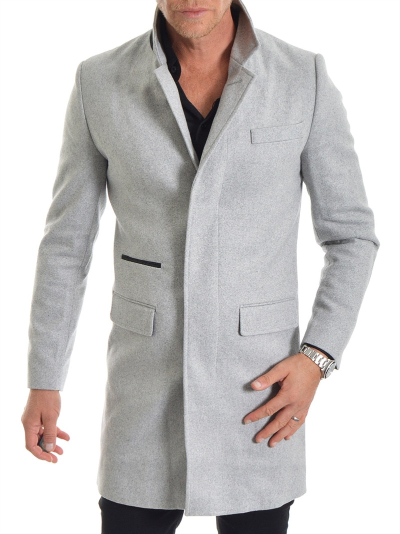Benjamin Coat Light Grey