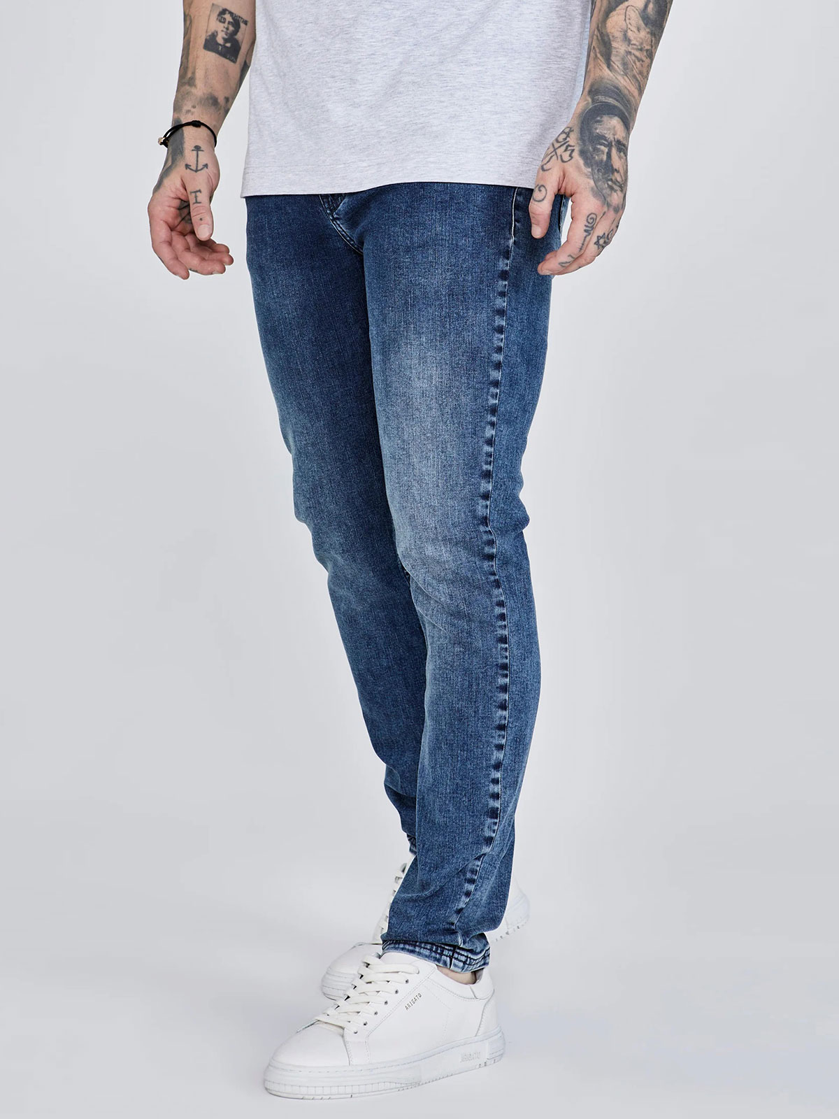 Dark Blue Slim Fit Jeans (L/34)