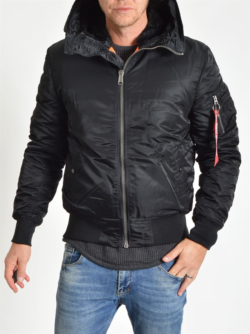 MA-1 Hooded Black