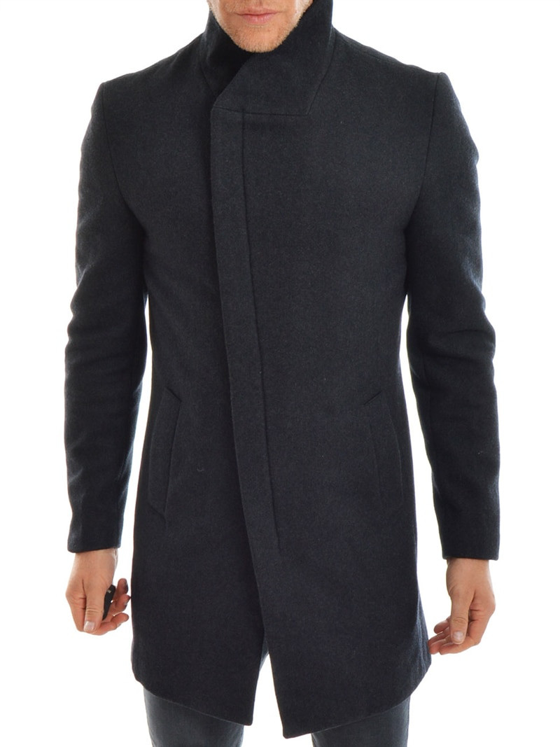 Allston Coat Charcoal