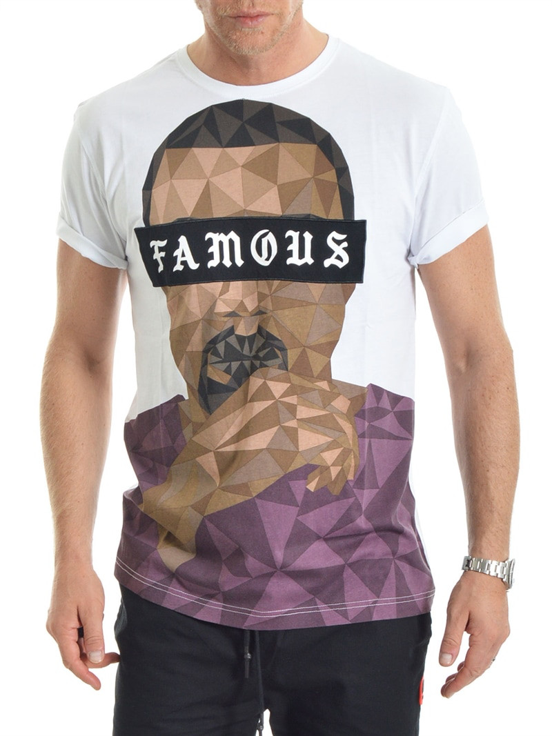 Drop Out Tee White