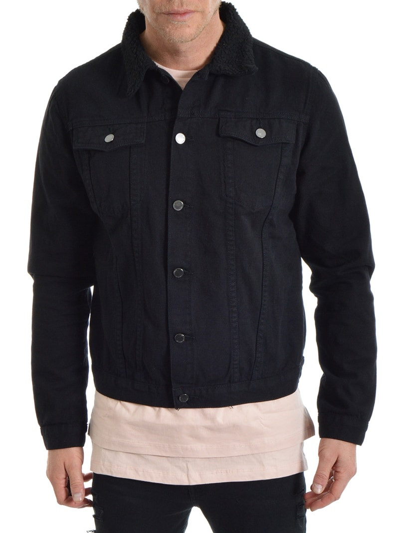 Trucker Jacket Black