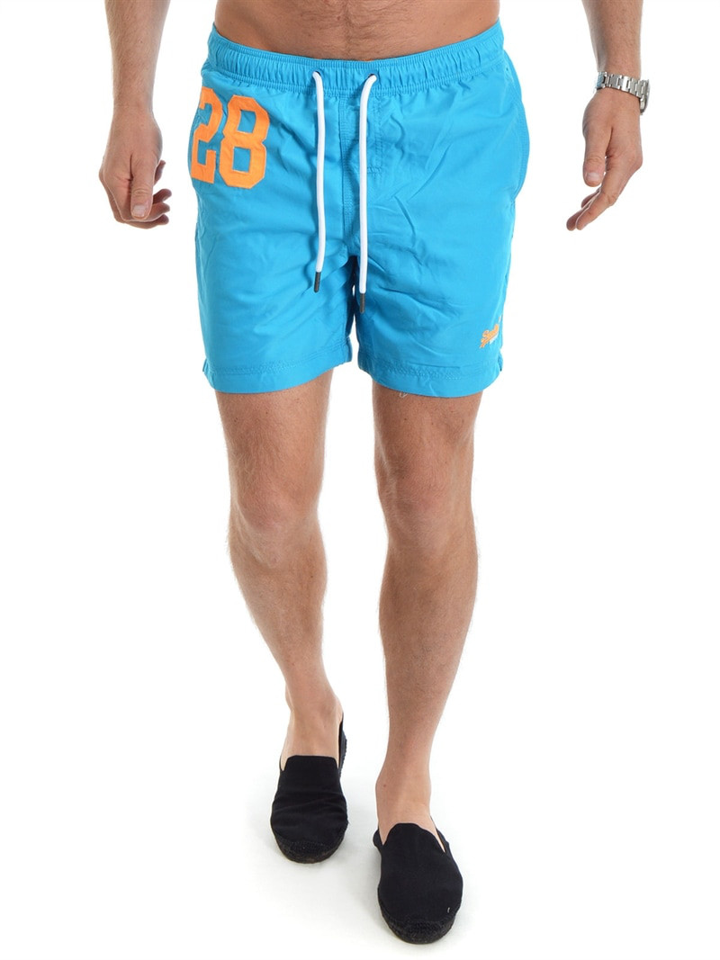 Water Polo Swim Short Ocean Blue