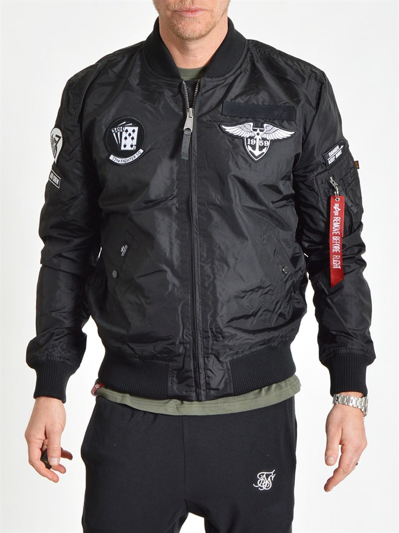 MA-1 TT Patch SF Black