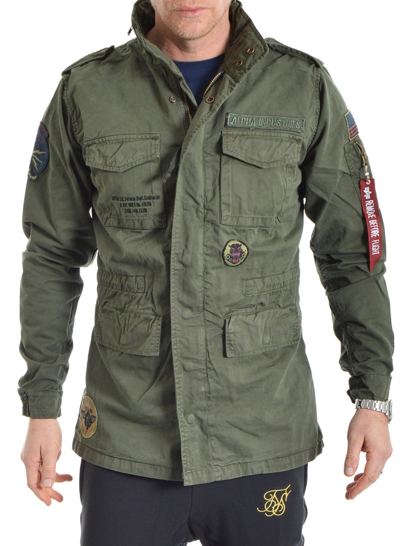 Huntington Patch Dark Olive