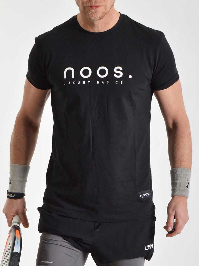 Big Logo Straight Tee Black