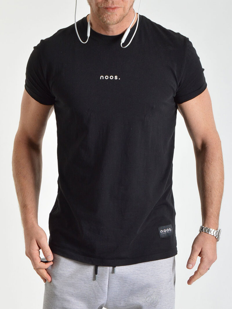 Sports Straight Tee Black