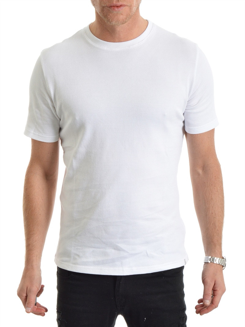 Wilson Waffle Tee White