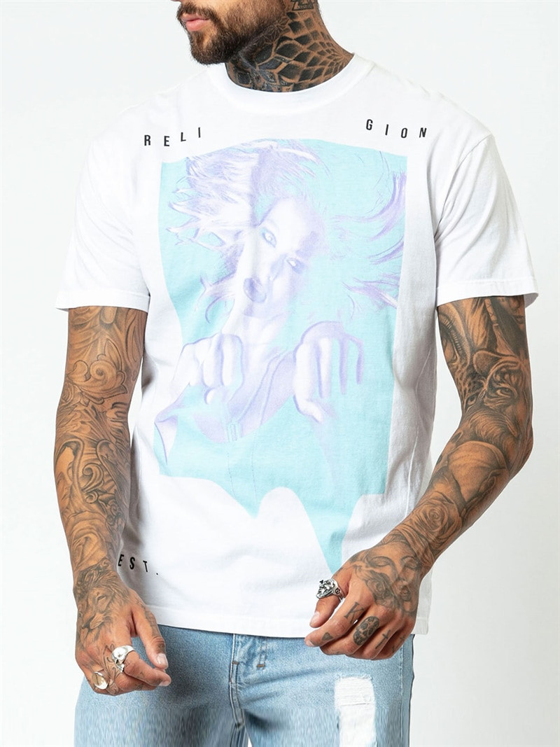 Punch Tee White
