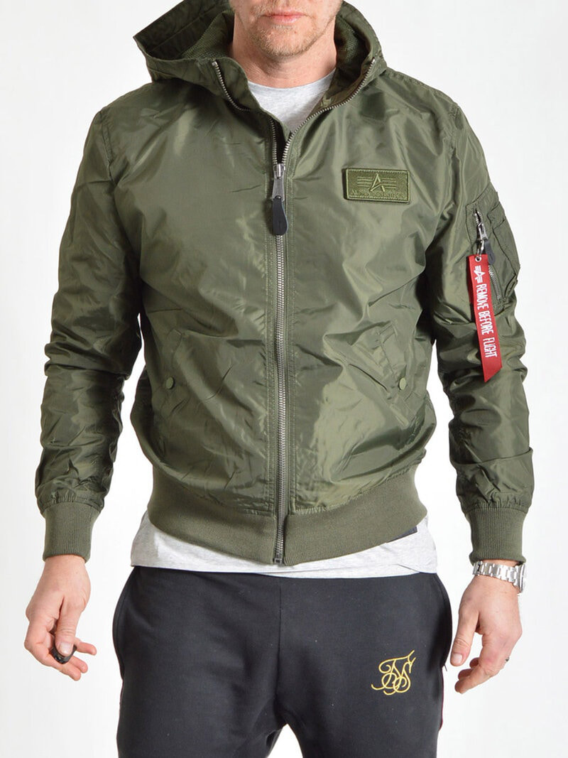 MA-1 LW Hooded Dark Olive
