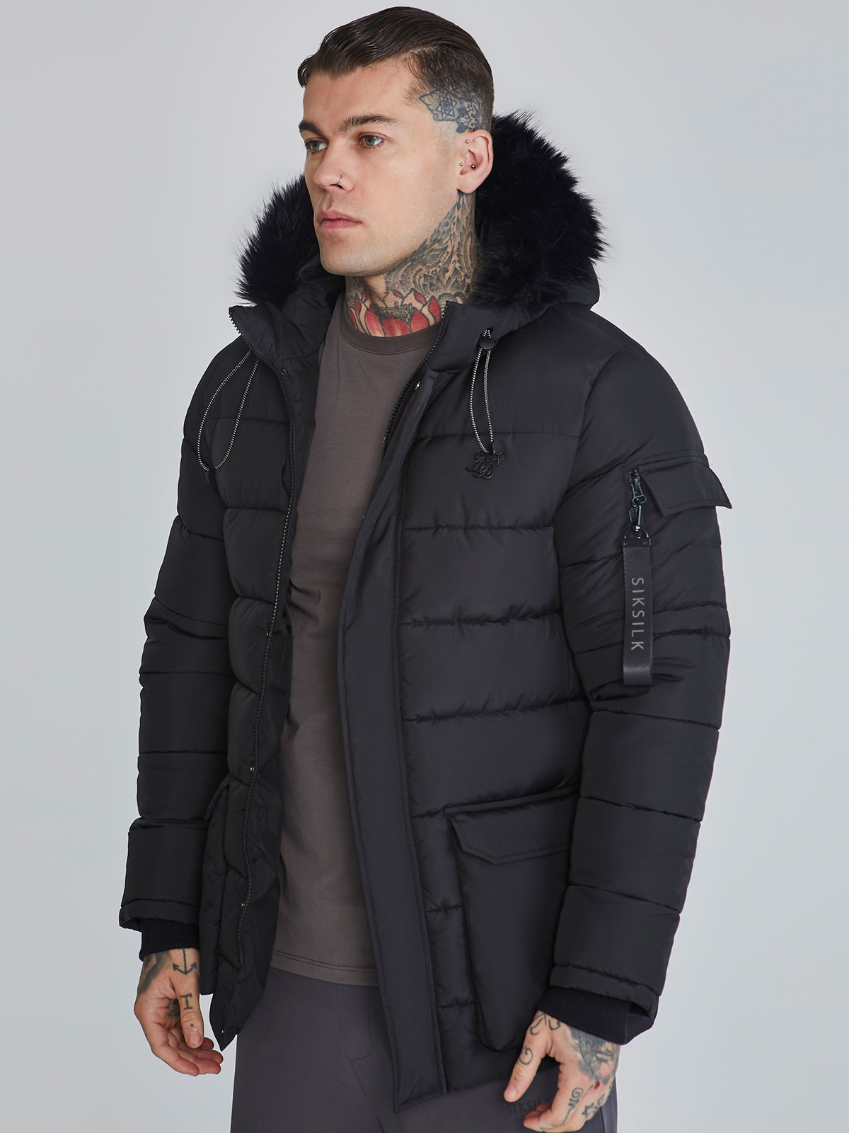 Advanced Puff Parka Black