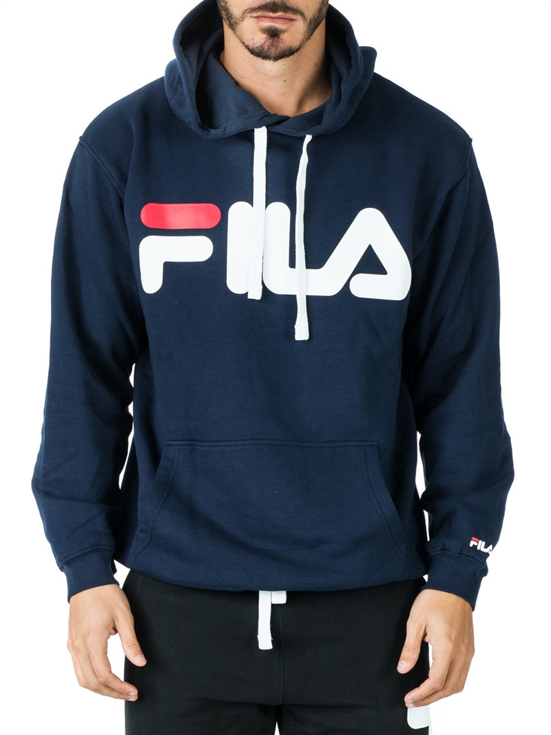 Classic Logo Hoody Navy