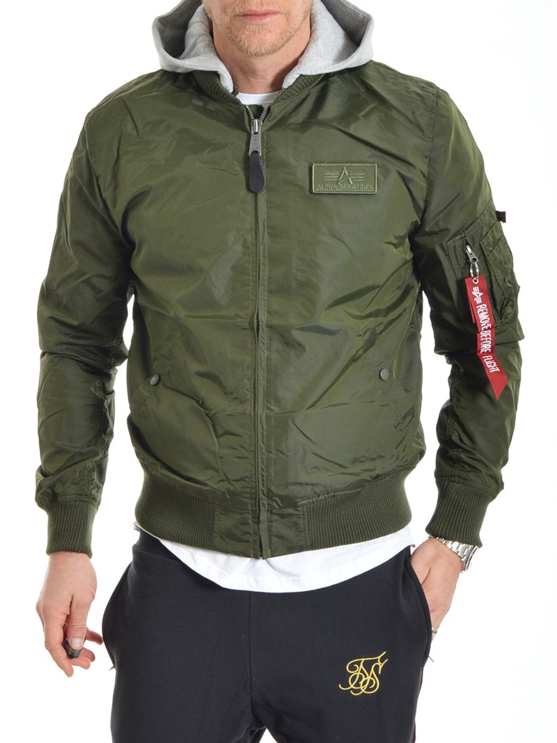 MA-1 TT Hood Dark Green