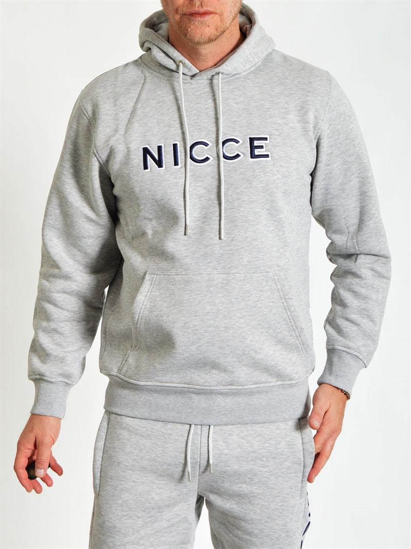 Truman Hood Grey Melange