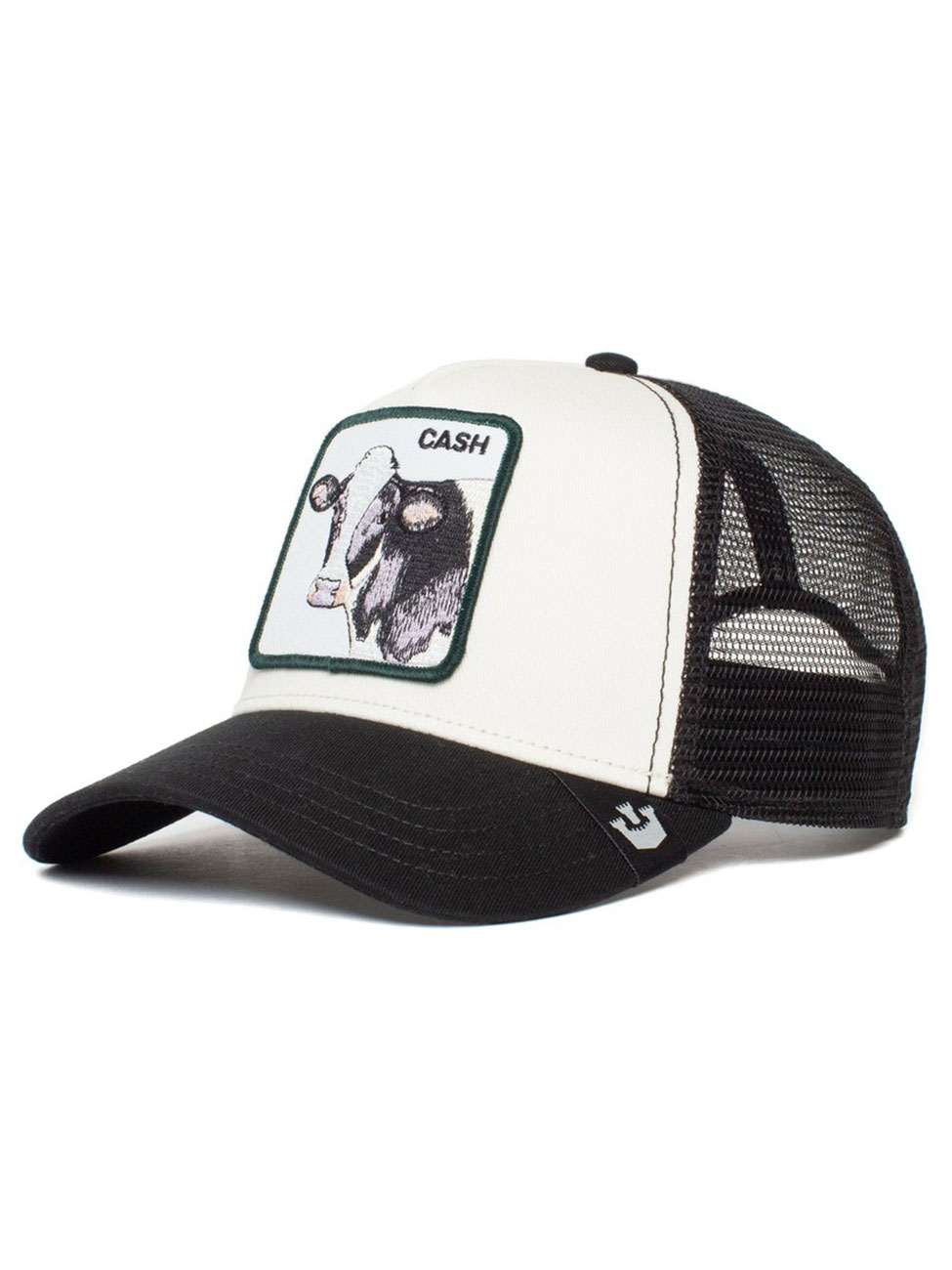 Cash Cow Keps White/Black