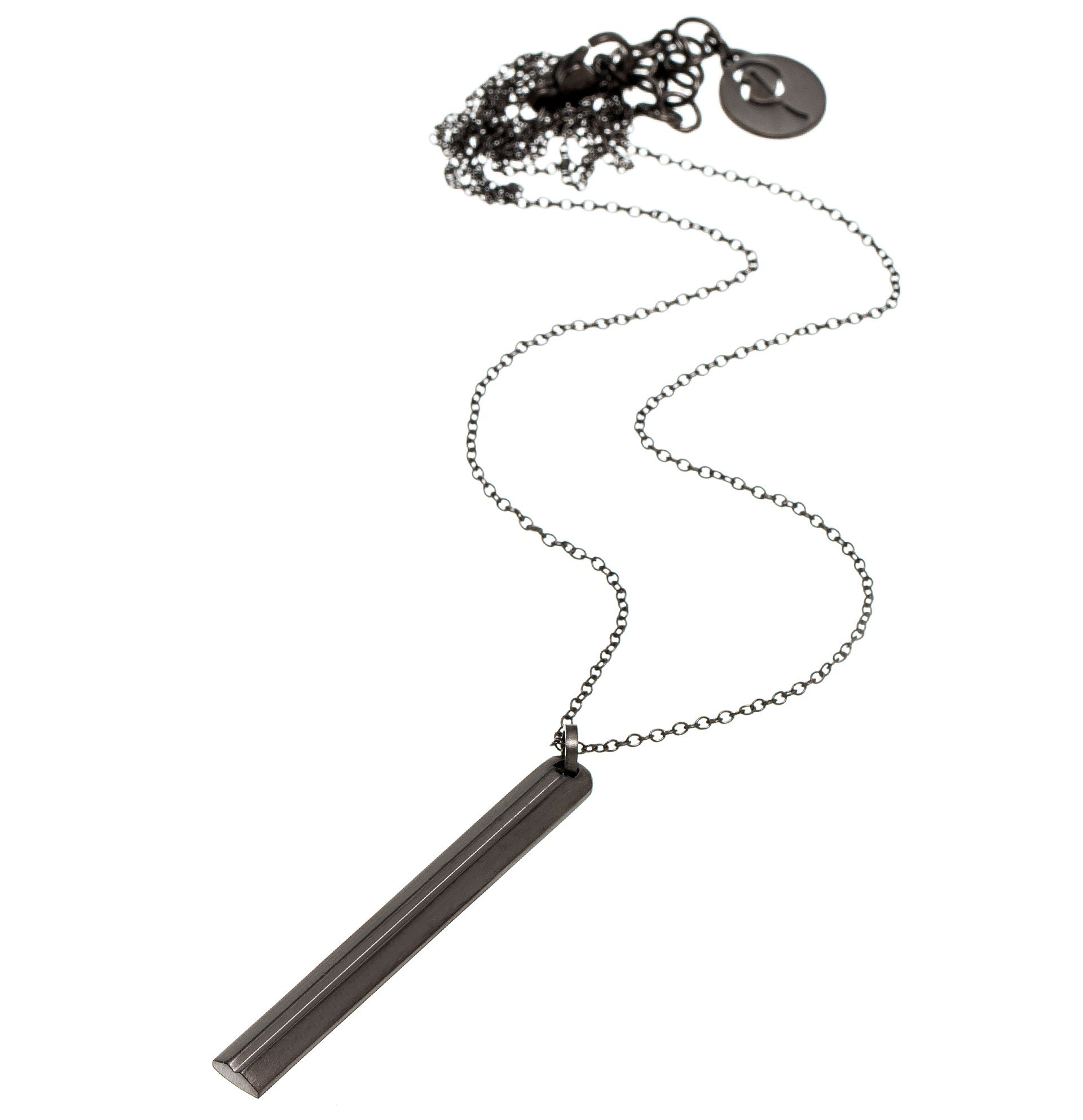 EDBLAD -Peaks Necklace Black Stainless Steel