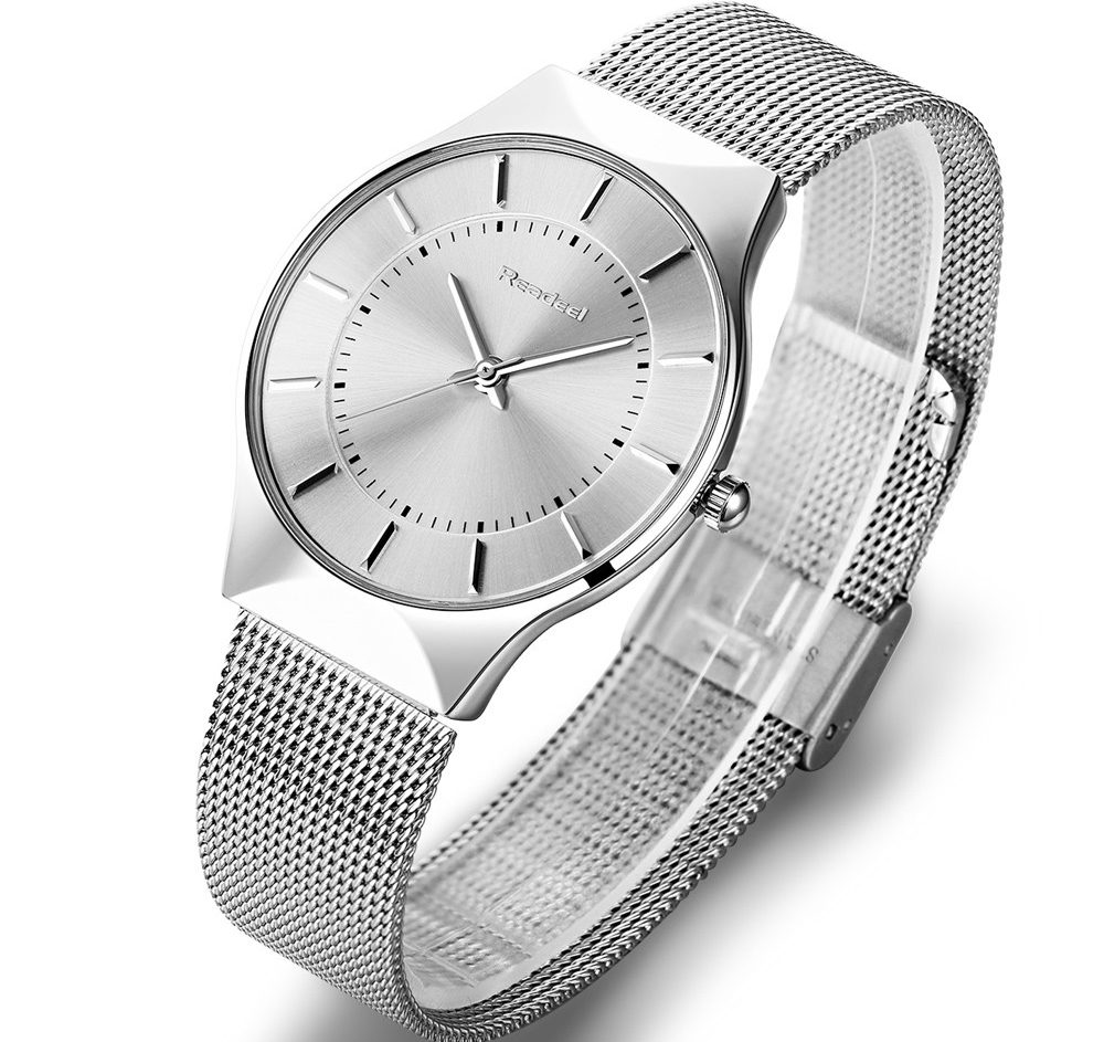 Klocka Readeel -Mesh strap/ Silver