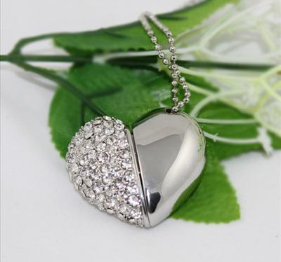 USB-Bling -Hjärta 16 GB