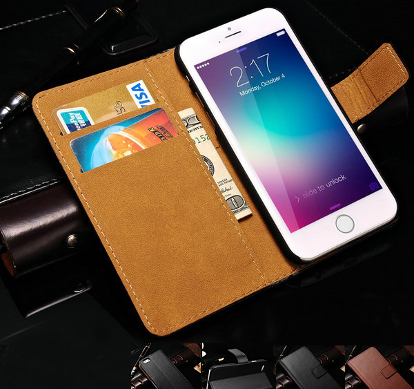 Plånboksfodral till iphone 6 i Soft PU-läder