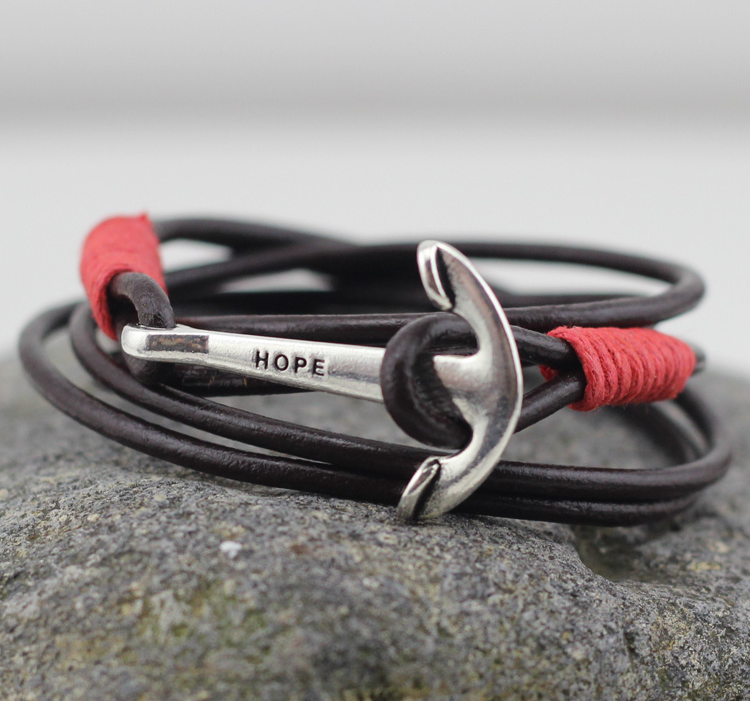 Läderarmband 