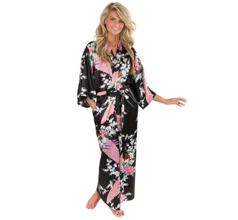 Kimono Lång variant -Svart