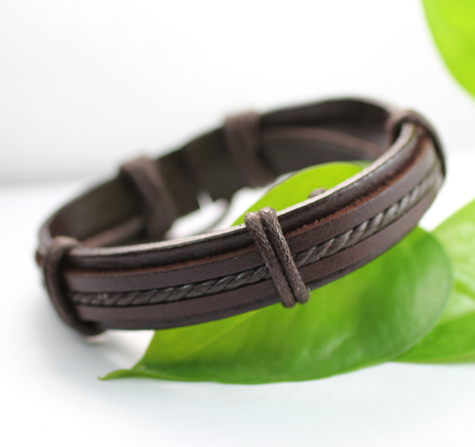 Läderarmband