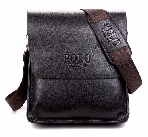Messenger bag, 21 x 24 cm -Svart