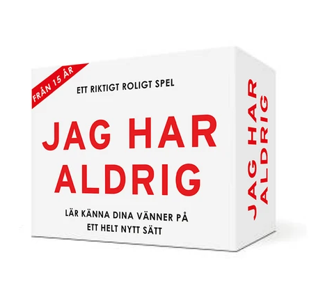 Jag har aldrig -Spel i liten bekväm ask