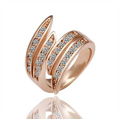 Ring i 18K Roséguldplätering