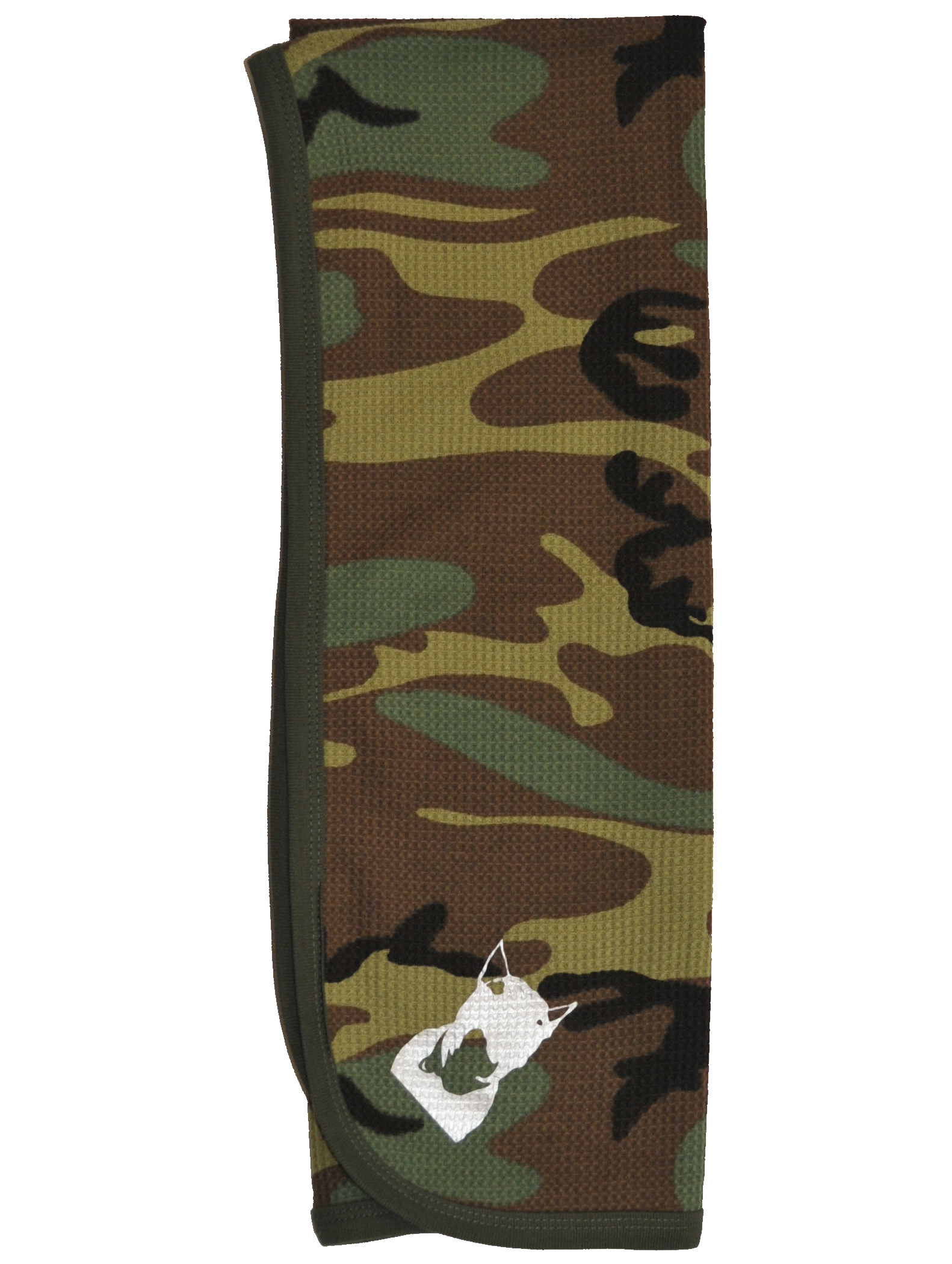 Rock the dog Camofilt till babyn -Grön