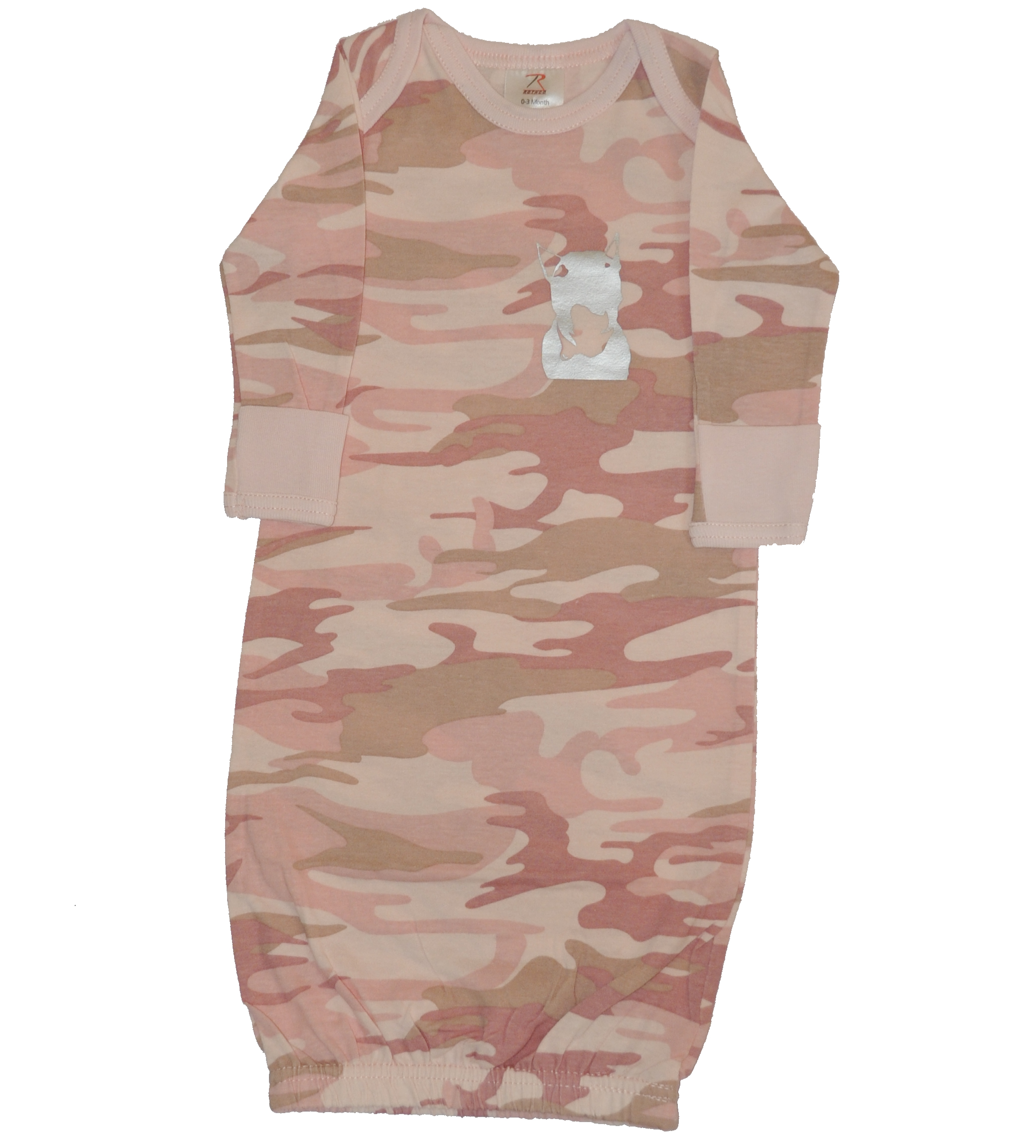 Rock the dog One Piece Sleeper -Rosa Camo