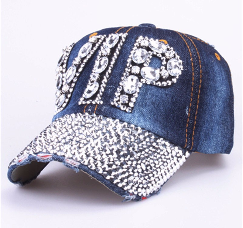 Strasskeps VIP -Jeans