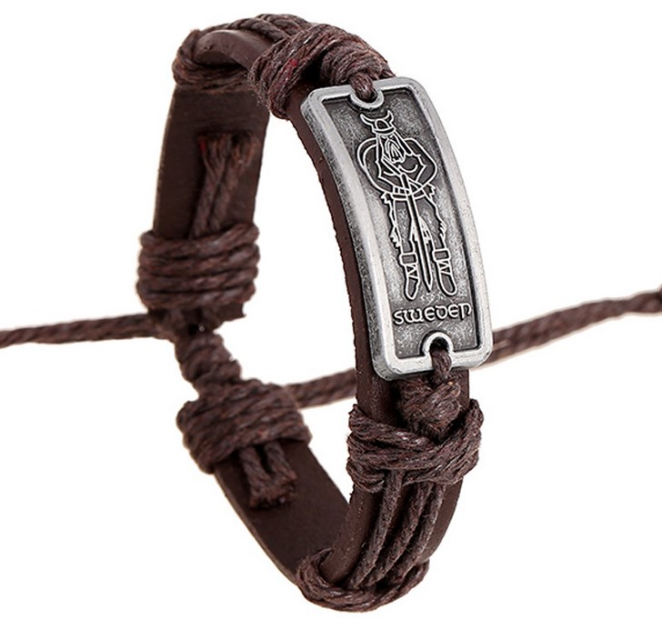 Läderarmband 