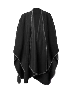 Poncho Nightingale -Svart