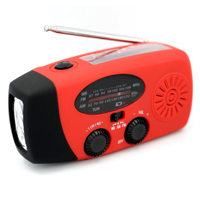 Vev & Solcellsradio 2000 mAh