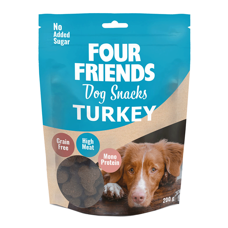 Four Friends Dog Snacks Turkey