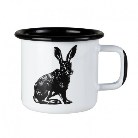 Emaljmugg hare