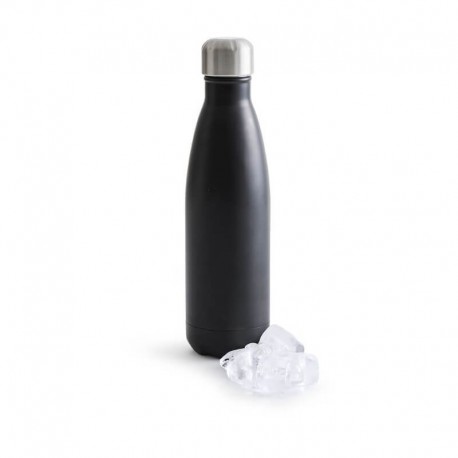 Stålflaska svart 0,5 liter